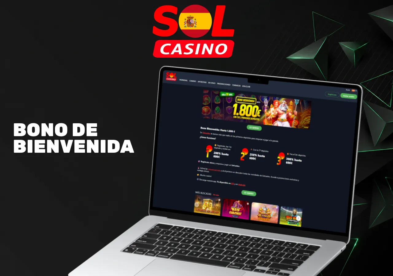 Bono de bienvenida de Casino con oferta para nuevos jugadores y ventajas en los primeros depósitos